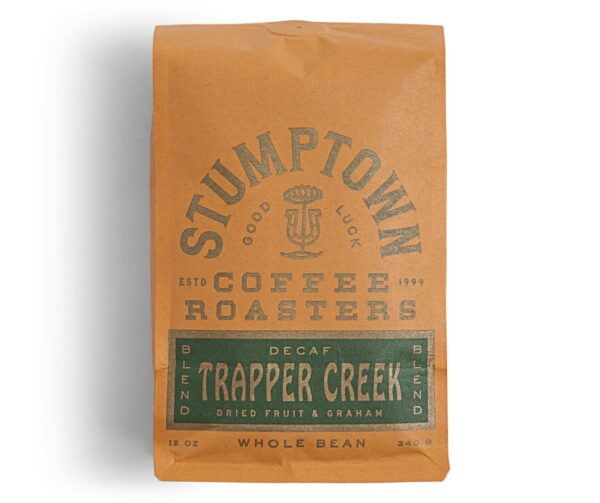 Stumptown Coffee Roasters Trapper Creek Decaf Whole Bean Coffee – 12 oz Bag